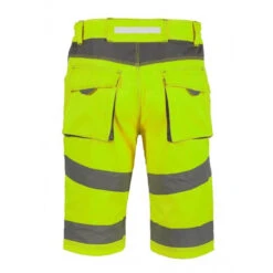 Bermuda De Travail Haute Visibilité Aldrin Jaune North Ways -Travail Vêtement Magasin bermuda de travail haute visibilite aldrin jaune north ways 1