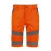Bermuda De Travail Haute Visibilité Aldrin Orange North Ways -Travail Vêtement Magasin bermuda de travail haute visibilite aldrin orange north ways