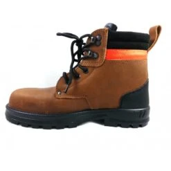 Chaussure De Sécurité BTP Monster Marron Gaston Mille -Travail Vêtement Magasin chaussure de securite btp monster marron gaston mille 1