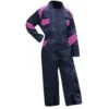 Combinaison De Travail Enfant Fille Fleur Marine LMA 2 Combinaison De Travail Enfant Fille Fleur Marine LMA -Travail Vêtement Magasin combinaison de travail enfant fille fleur marine lma