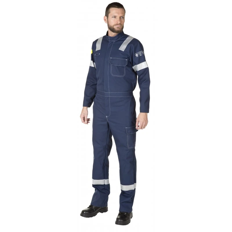 Combinaison Multirisques Poches Genoux Techprotect Bandes Molinel 3 Combinaison Multirisques Poches Genoux Techprotect Bandes Molinel