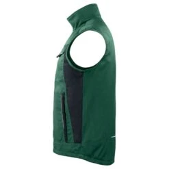 Gilet De Travail Bodywarmer Matelassé 5704 Projob Noir Ou Vert -Travail Vêtement Magasin gilet de travail bodywarmer matelasse 5704 projob noir ou vert 2