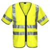 Gilet Haute Visibilité Manches Courtes Classe 3 Projob 6707 Jaune -Travail Vêtement Magasin gilet haute visibilite manches courtes classe 3 projob 6707 jaune
