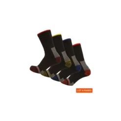 Lot De 4 Paires De Chaussettes Resistantes Elios LMA