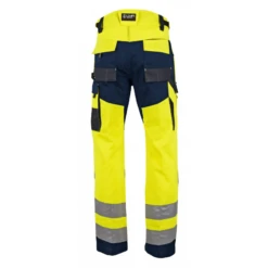 Pantalon De Haute Visibilité Defense EN ISO 20471 Jaune Bleu -Travail Vêtement Magasin pantalon de haute visibilite defense en iso 20471 jaune bleu 1