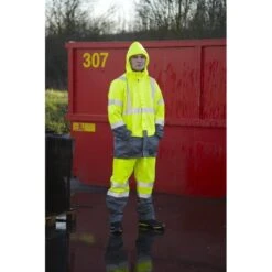 Pantalon De Pluie Haute Visibilité Griffis North Ways -Travail Vêtement Magasin pantalon de pluie haute visibilite griffis north ways 2