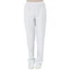 Pantalon De Travail Mixte Blanc Sans Poches -Travail Vêtement Magasin pantalon de travail mixte blanc sans poches