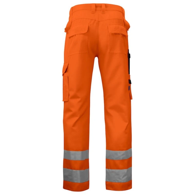 Pantalon Haute Visibilité Avec Poches Genoux 6532 Projob Orange 4 Pantalon Haute Visibilité Avec Poches Genoux 6532 Projob Orange – Image 2