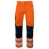 Pantalon Haute Visibilité Avec Poches Genoux 6532 Projob Orange -Travail Vêtement Magasin pantalon haute visibilite avec poches genoux 6532 projob orange