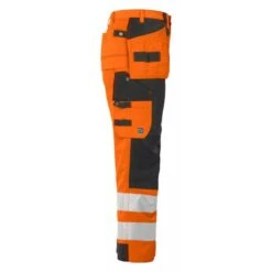 Pantalon Haute Visibilité Classe 2 Résistant 6506 Projob Orange -Travail Vêtement Magasin pantalon haute visibilite classe 2 resistant 6506 projob orange 2