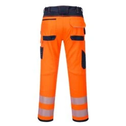 Travail Vêtement Magasin -Travail Vêtement Magasin pantalon haute visibilite winter poches genoux pw340 portwest 1
