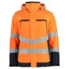 Parka De Haute Visibilité Impermeable 6441 Projob Orange Fluo -Travail Vêtement Magasin parka de haute visibilite impermeable 6441 projob orange fluo