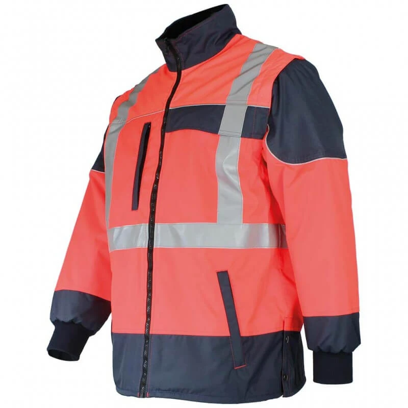 Parka Haute Visibilite 4 En 1 Pluie Et Froid Sononyl DMD 4 Parka Haute Visibilite 4 En 1 Pluie Et Froid Sononyl DMD â Image 2