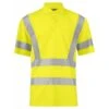 Polo Piqué Manches Courtes Haute Visibilite 6040 Projob Jaune Fluo -Travail Vêtement Magasin polo pique manches courtes haute visibilite 6040 projob jaune fluo