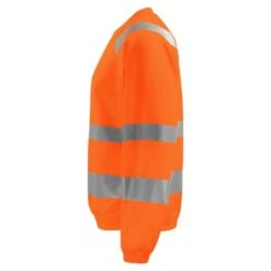 Sweat Haute Visibilite Col Rond 6106 Projob Orange Fluo -Travail Vêtement Magasin sweat haute visibilite col rond 6106 projob orange fluo 2