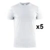 Tee Shirt Manches Courtes Blanc Heavy RSX Lot De 5 2 Tee Shirt Manches Courtes Blanc Heavy RSX Lot De 5 -Travail Vêtement Magasin tee shirt manches courtes blanc heavy rsx lot de 5