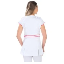 Tunique Femme Manches Courtes Ophélie Lotus -Travail Vêtement Magasin tunique femme manches courtes ophelie lotus 1