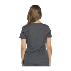 Tunique Médicale Femme Moderne Grise Dickies -Travail Vêtement Magasin tunique medicale femme moderne grise dickies 1 3