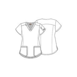 Tunique Médicale Femme Moderne Marine Dickies -Travail Vêtement Magasin tunique medicale femme moderne marine dickies 1 4