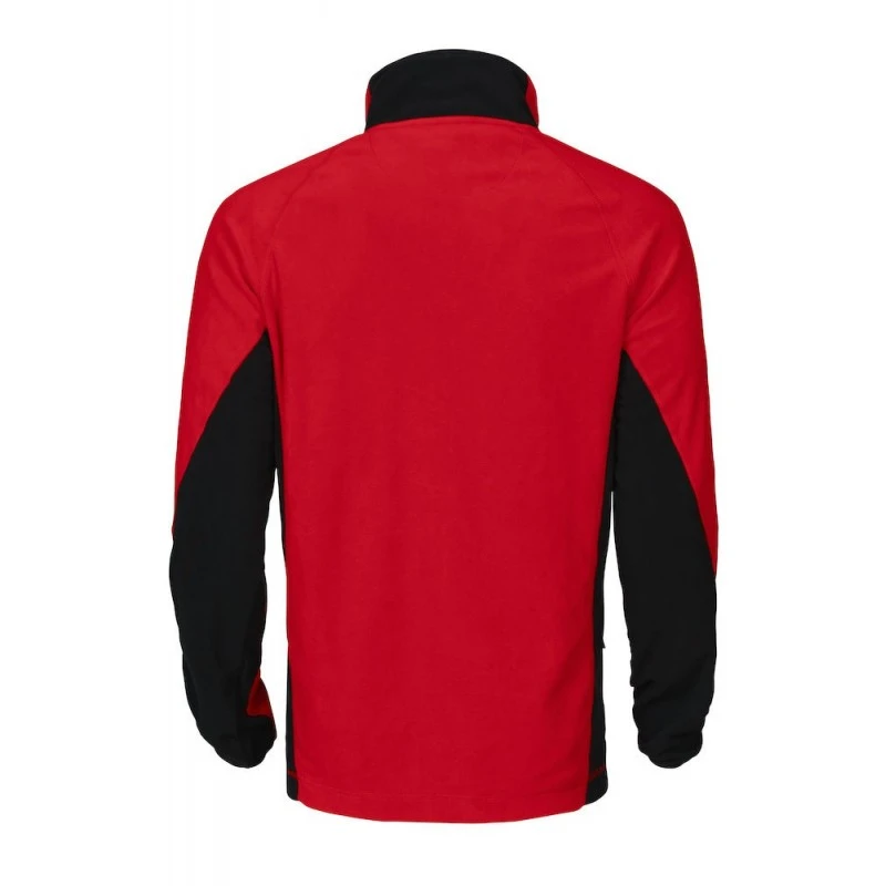 Veste De Travail Micropolaire 2325 Projob Rouge Ou Ciel 4 Veste De Travail Micropolaire 2325 Projob Rouge Ou Ciel – Image 2