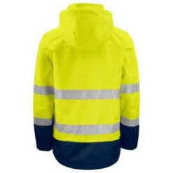 Veste Softshell De Haute Visibilité Légère 6440 Projob Jaune Fluo -Travail Vêtement Magasin veste softshell de haute visibilite legere 6440 projob jaune fluo 1