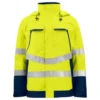 Veste Softshell De Haute Visibilité Légère 6440 Projob Jaune Fluo -Travail Vêtement Magasin veste softshell de haute visibilite legere 6440 projob jaune fluo