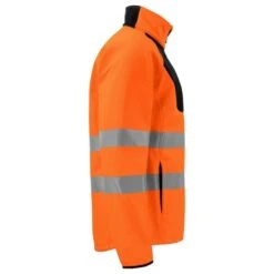 Veste Softshell Haute Visibilité 6432 Projob Orange Fluo -Travail Vêtement Magasin veste softshell haute visibilite 6432 projob orange fluo 2